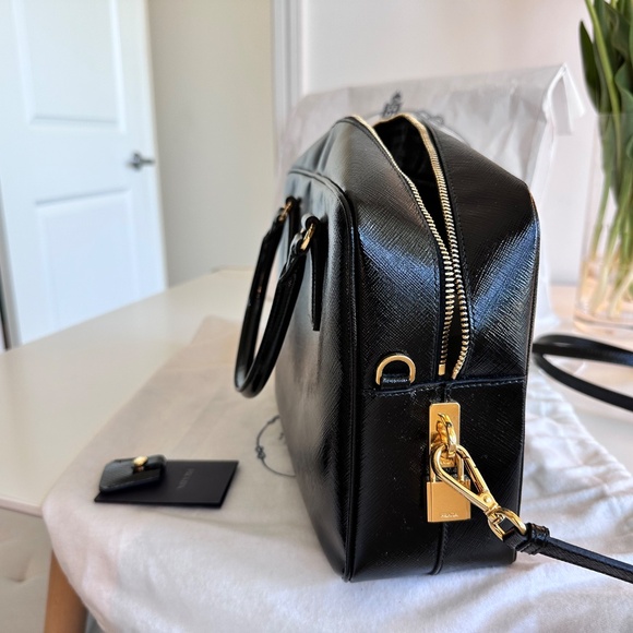 Parada black leather bag - Picture 3 of 5